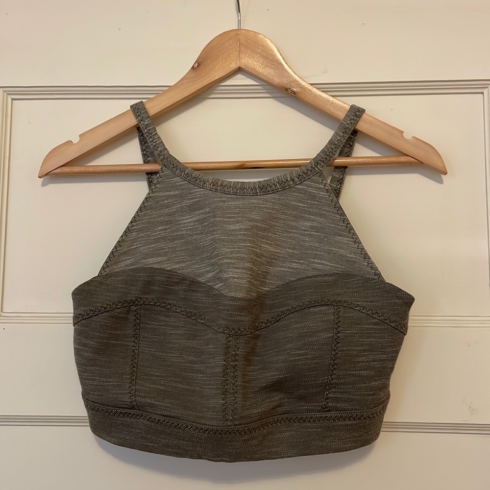 Prana Women`s Cargo Green Leily Sports Bra